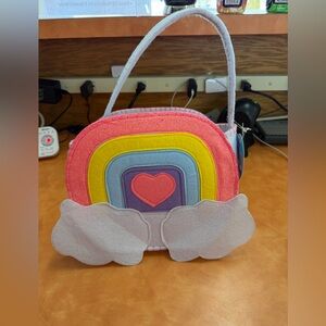 Under One Sky Rainbow Heart Kids Bag